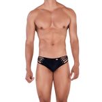 Мужские трусы джоки черные Pikante TZU JOCKSTRAP 033711