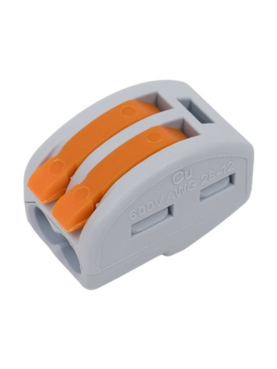 2-х проводная клемма Gigant 100 шт/уп 0,08-2,5(4)мм² GCT-222-412-100