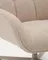 Крутящееся кресло Jaspe, бежевое