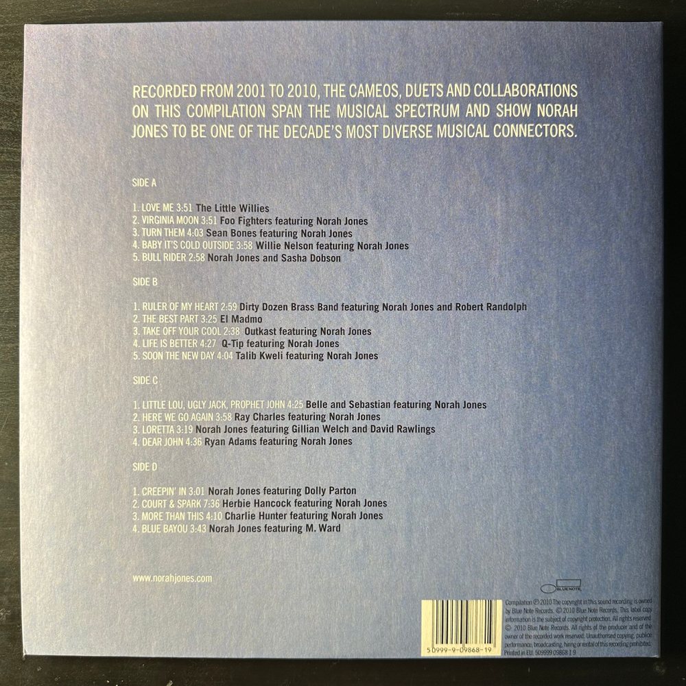 Norah Jones ‎– ...Featuring 2LP (Европа 2010г.)