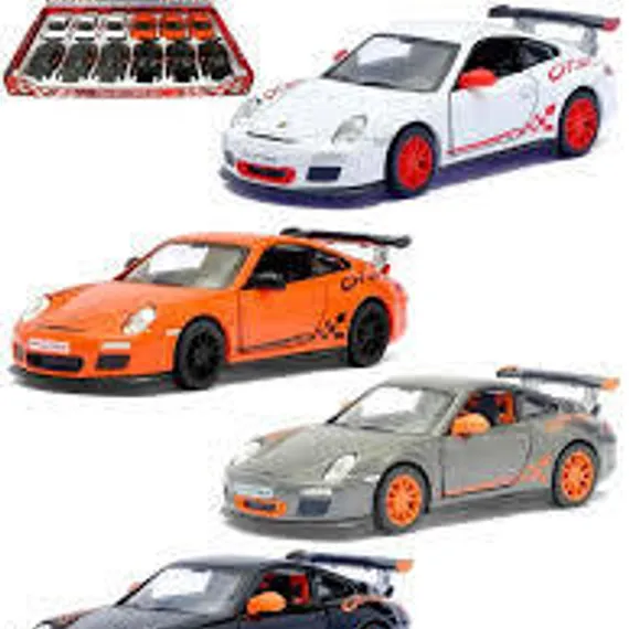 KT5352D Машина металлическая Kinsmart Porsche 911 GTS