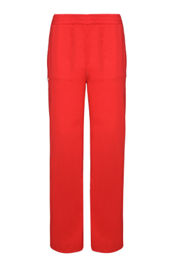 Брюки свободные медицинские женские Йошо, красный хлопок