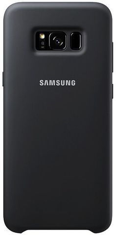 Клип-кейс Samsung Silicone Cover для Galaxy S8+ (черный)