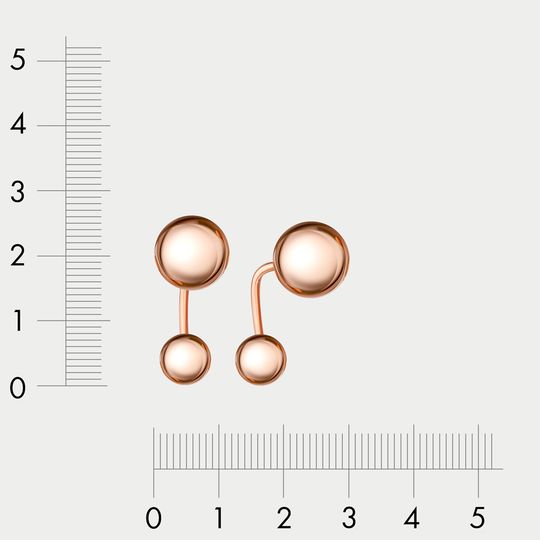 Серьги золотые