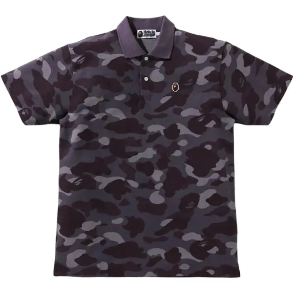 A Bathing Ape Bathing Ape Head Series Polo Shirt