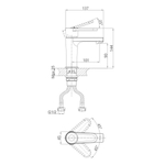 СМЕСИТЕЛЬ CALORIE САL5121А74