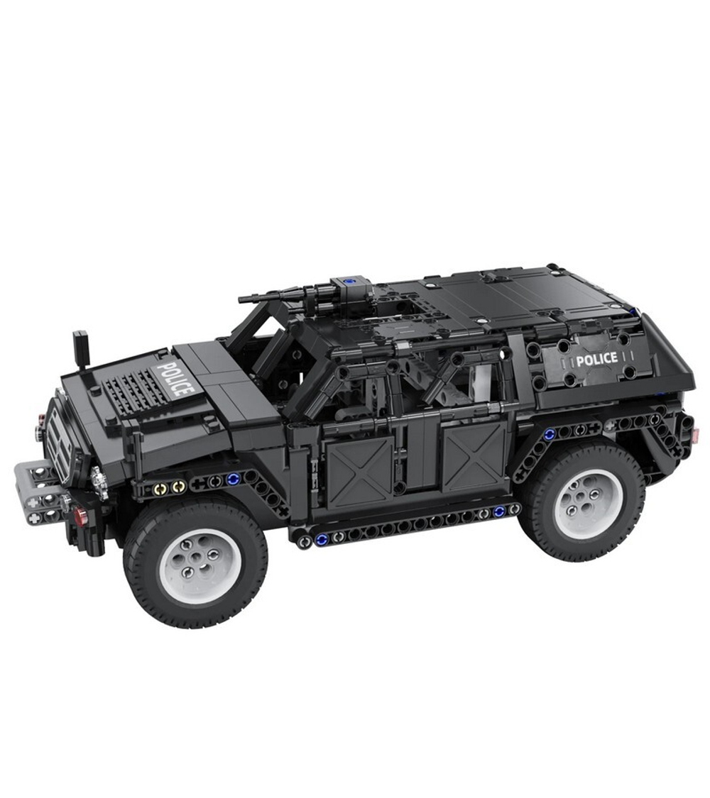 Радиоуправляемый конструктор CADA бронированный внедорожник Fierce Warrior SUV 1/12 (561 деталь)