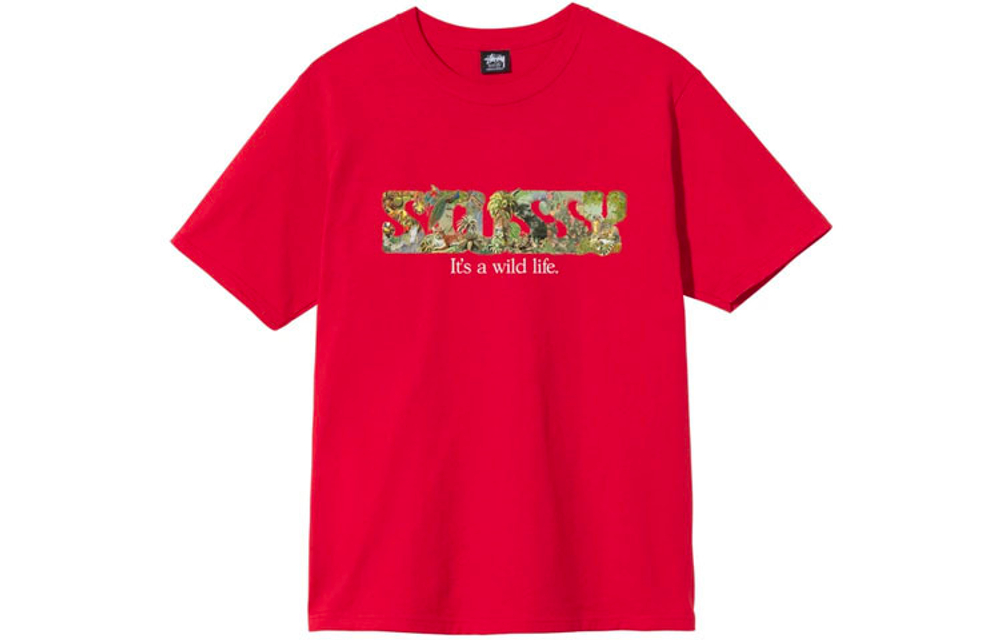 Футболки Stussy It's A Wild Life Tee Logo T, 1904688