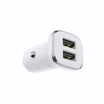 Автомобильное зарядное устройство Borofone BZ12 2.4A 2xUSB White