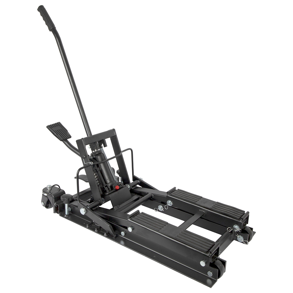 WDK-86101 Мотодомкрат подкатной гидравлический, г/п 700 кг, высота подъема 430 мм