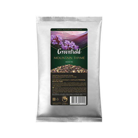 Чай черный листовой Greenfield Mountain Thyme, 250 г (Гринфилд)