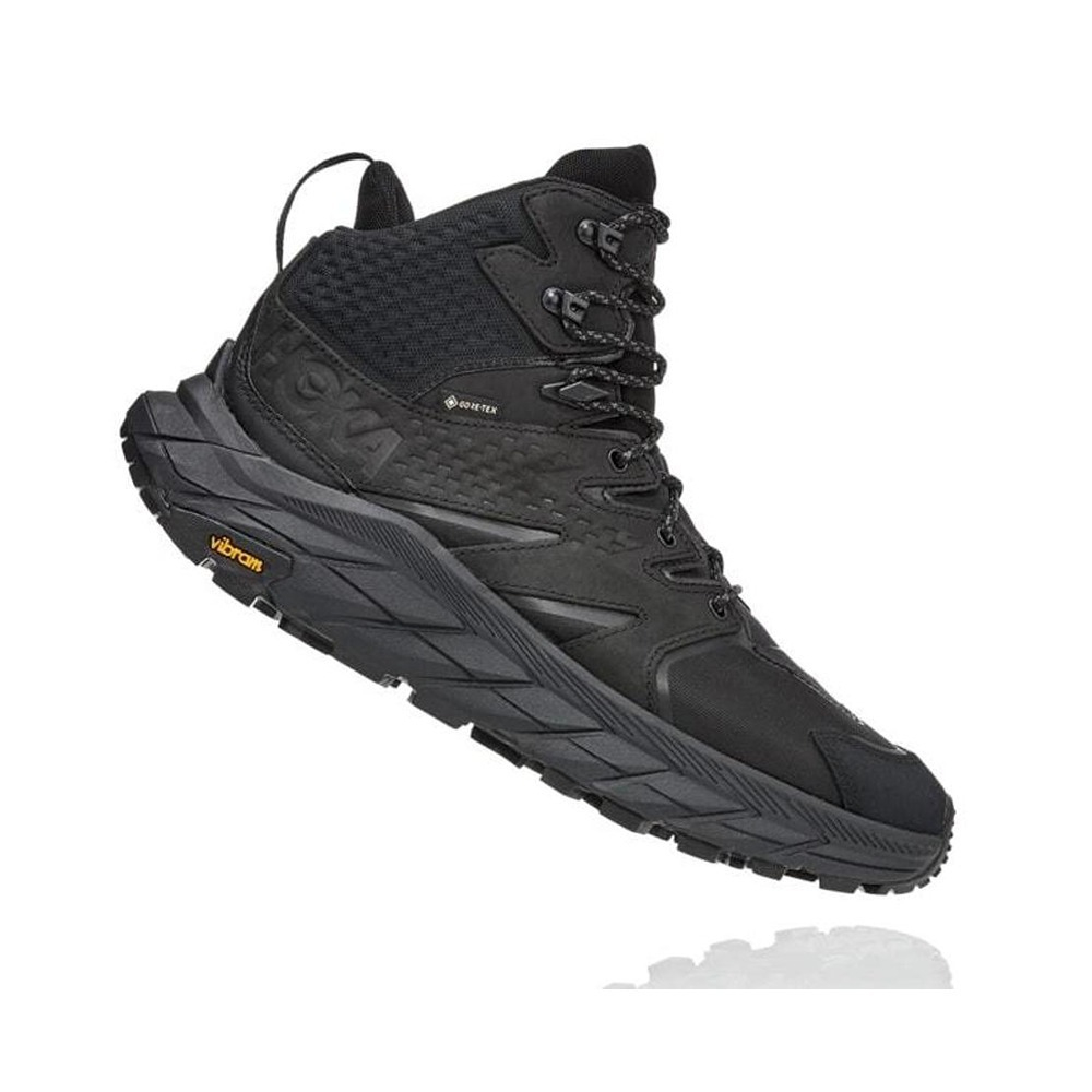 Ботинки женские HOKA W ANACAPA MID GTX Black / Black
