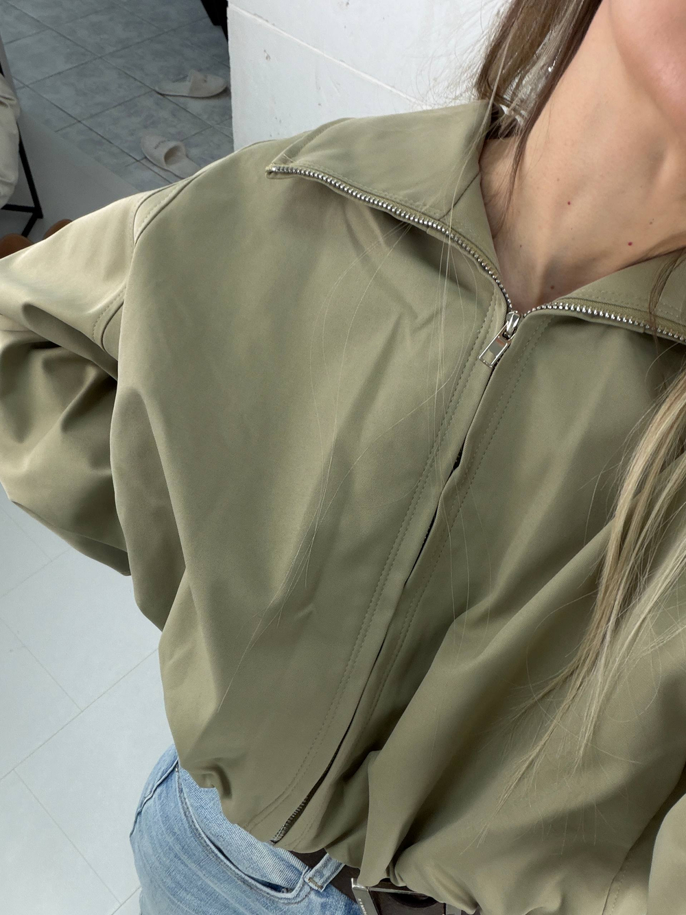 Куртка женская артикул 3081 цвет "оливковый"