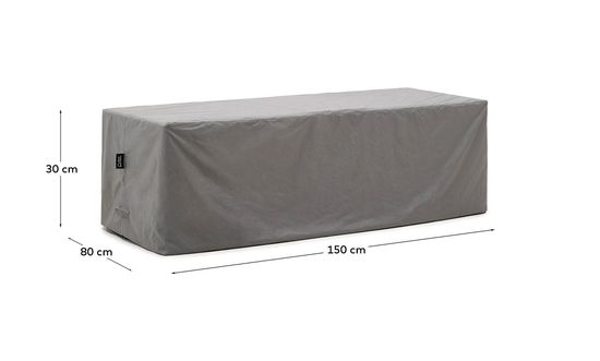 Protectyour outdoor furniture from light and rain with this cover, thanks to its water-repellent sy