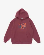 Худи FW22 Warm Topo Бордовый