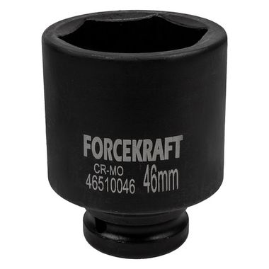 Головка ударная глубокая 3/4'', 46мм (6гр.) FORCEKRAFT FK-46510046