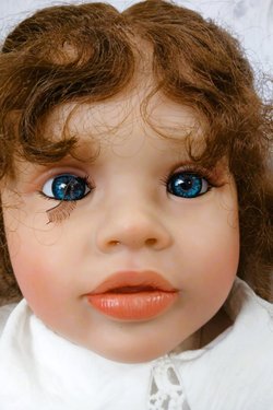 УЦЕНКА Кукла Реборн мягконабивная 65см в пакете (FA-804)