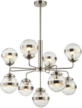 Люстра на штанге 9*Е27 2134/11/09PP никель Sogno Stilfort