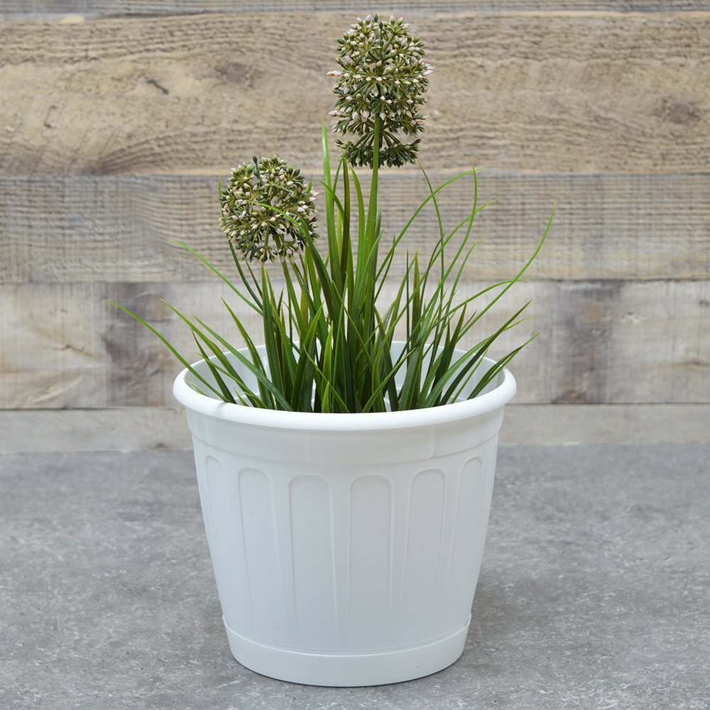 Горшок цветочный Дионис 2,6л, белый