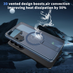 Прозрачный чехол Mesh Pro Magnetic Case для Samsung Galaxy S26 Ultra