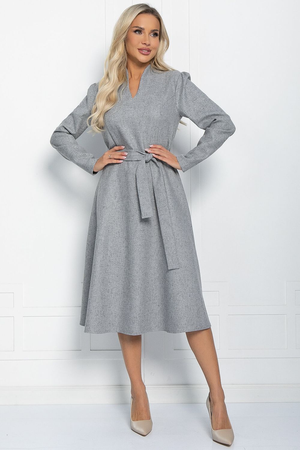 Платье Севилья (серое) П11469 LT Collection