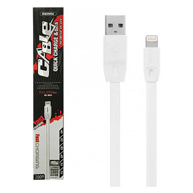 Кабель USB - Lightning (для iPhone) Remax RC-001i (2 м) Белый