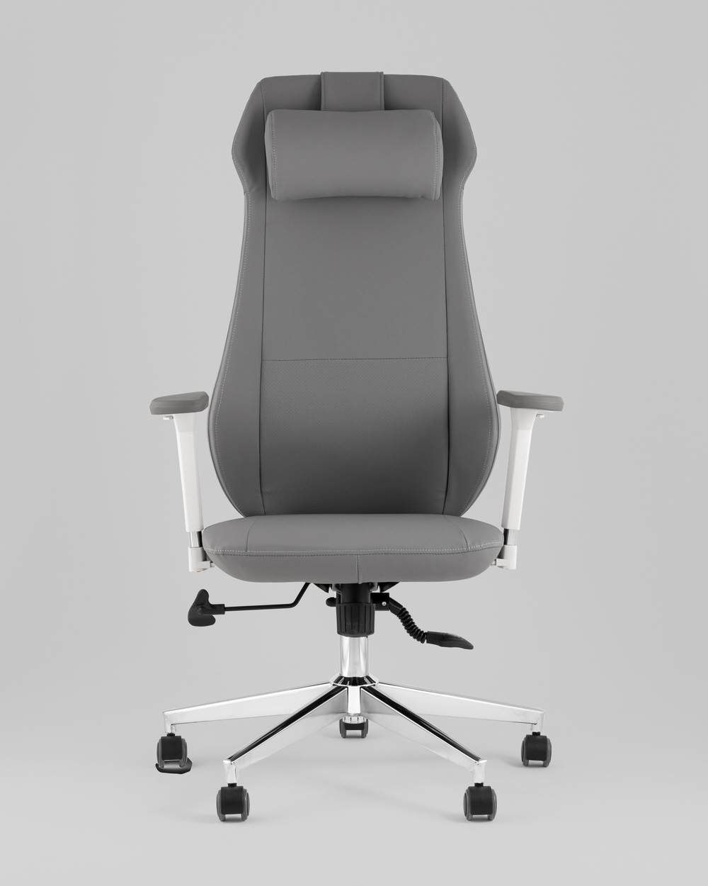 Кресло руководителя TopChairs Trophey серый