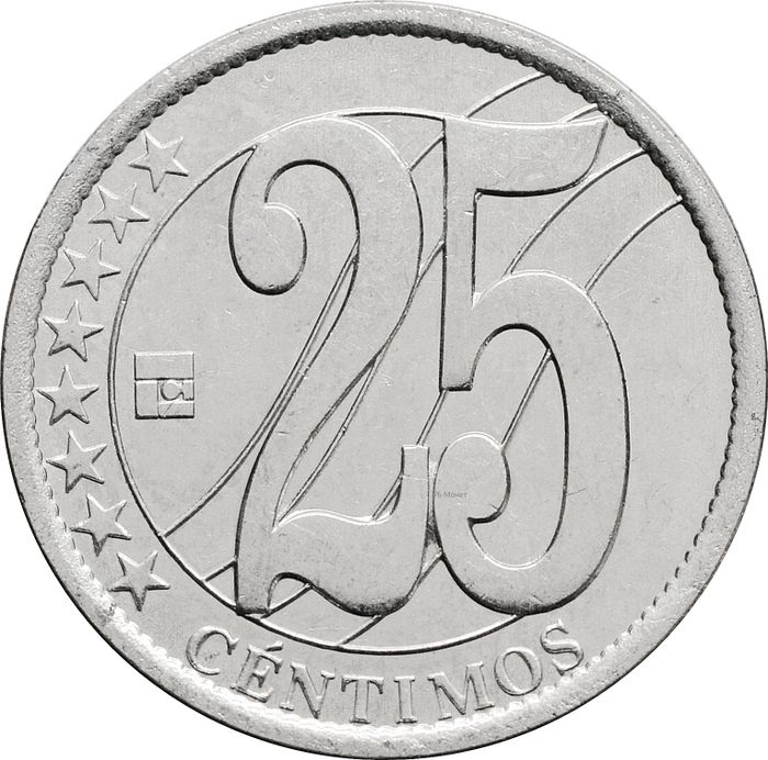25 сентимо 2007 Венесуэла