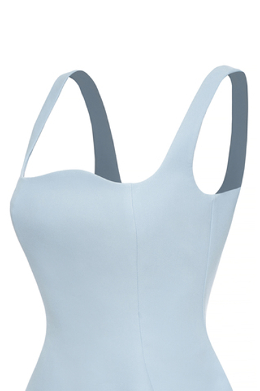 “Soulmuse” Платье мини на бретелях с открытой спиной.