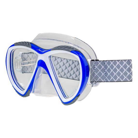 Маска Marlin Accent Blue/White/Trans