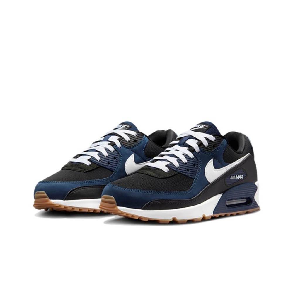 Мужские кроссовки Nike Air Max 90 Midnight Navy Black Gum FB9658-400