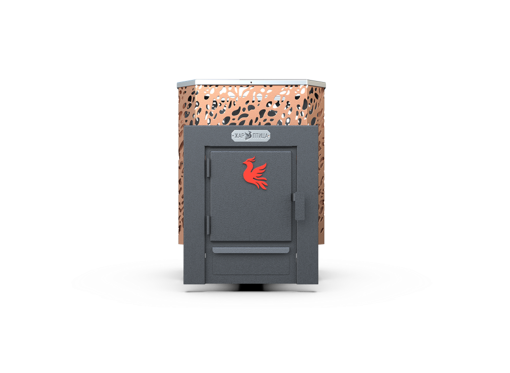 Банная печь Душа- 15 Сетка Леопард