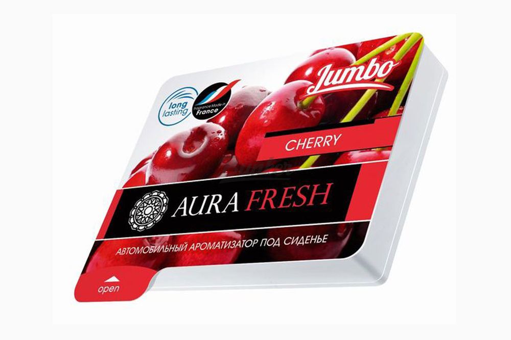 Ароматизатор AURA FRESH JUMBO Cherry (под сиденье)