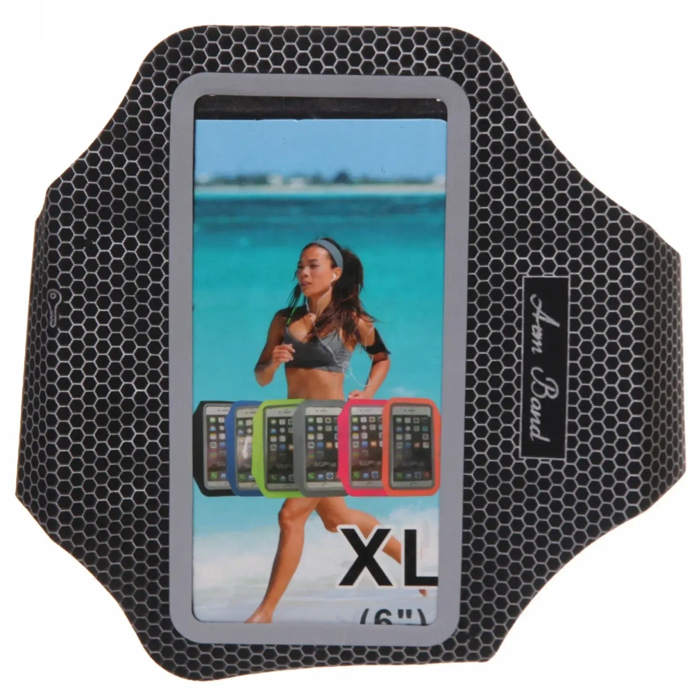 Чехол спортивный для телфона на руку «Power» (для телефона 6»), микс