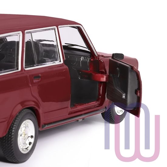 МОДЕЛЬ МАШИНЫ 1/24 ВАЗ 2104 БОРДОВЫЙ