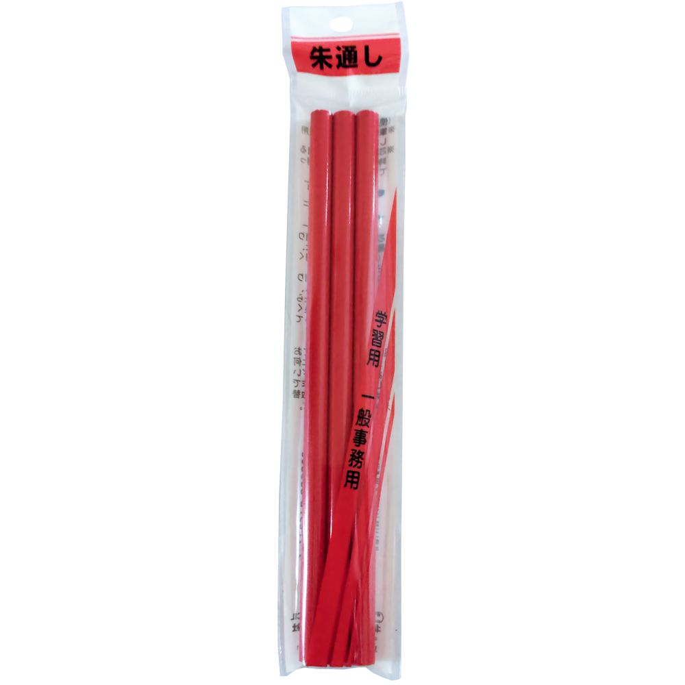 Карандаши красные Kita-Boshi Vermilion Pencil 9351 (3 шт)