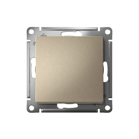 Выключатель 1-кл. СП AtlasDesign 10А IP20 (сх. 1) 10AX механизм шампань SE ATN000511