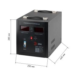 СНПТ-10000-Ц ЭРА Стабилизатор напряжения переносной, ц.д., 140-260В/220/В, 10000ВА | Переносные