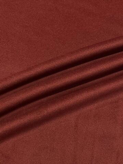 Шерсть с кашемиром пальтовая Max Mara терракотовая