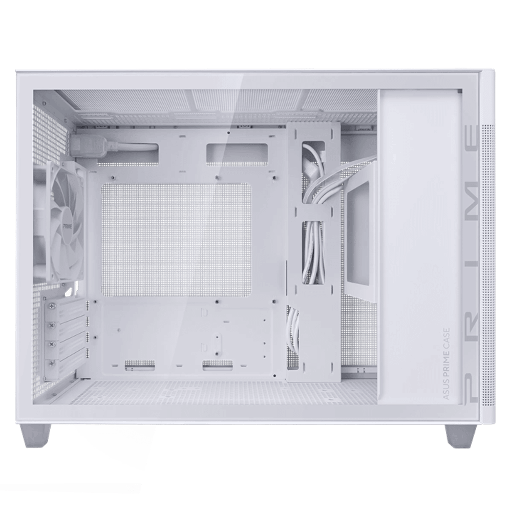 Корпус ASUS Prime AP201 TG WHITE mATX/mITX Белый 90DC00G3-B39010
