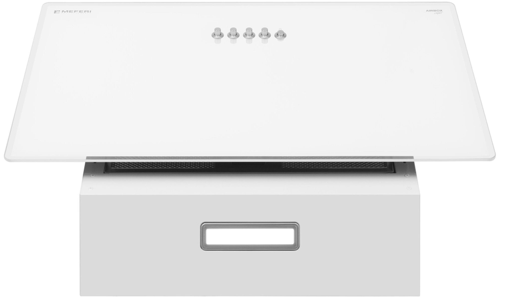 Наклонная пристенная вытяжка Meferi AIRBOX60WH LIGHT фото 15
