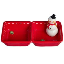 МЕНАЖНИЦА 2 СЕКЦИИ КОЛЛЕКЦИЯ "CHRISTMAS GIFT" 22*11*10,5 СМ