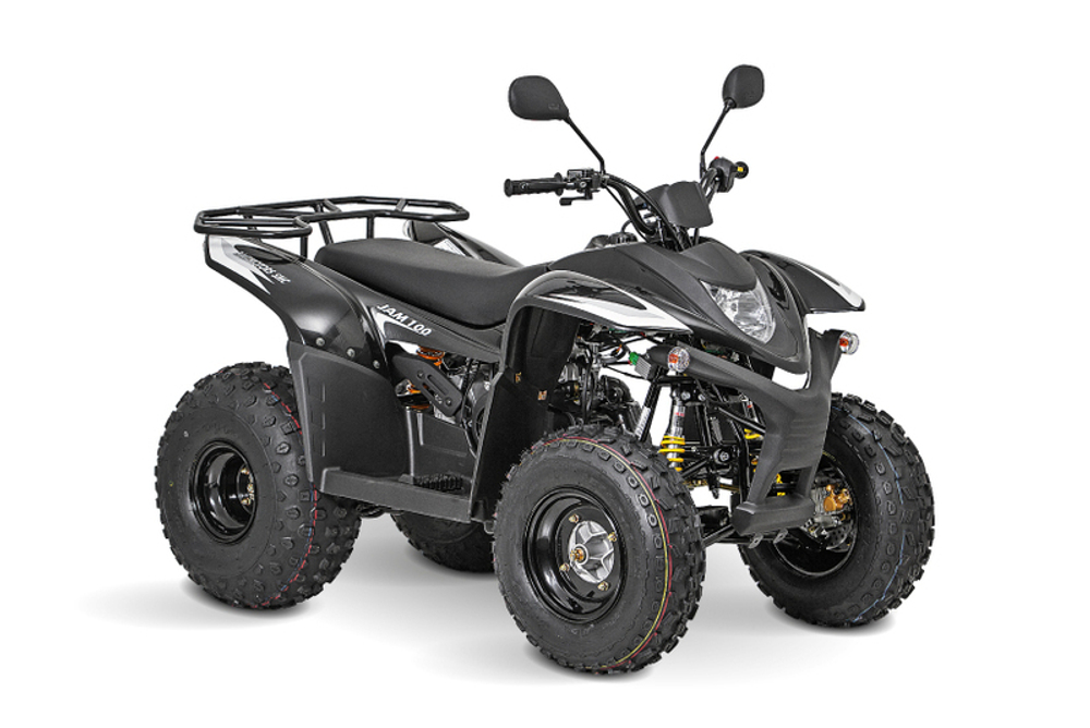 Квадроцикл Baltmotors JAM 100 куб.см. с тайваньским двигателем объёмом 100 куб.см и мощностью 7.9 л.с.