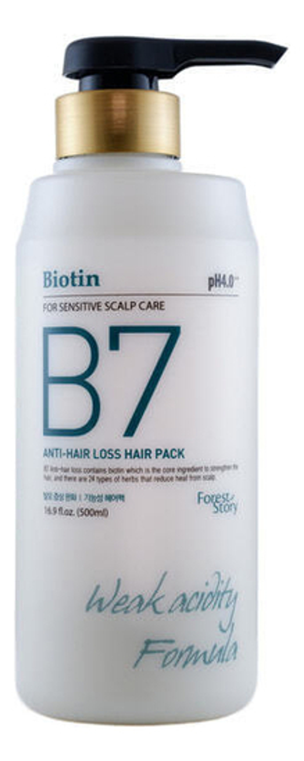 Welcos Forest Story B7 Anti-Hair Loss Hair Pack маска для волос против выпадения с биотином