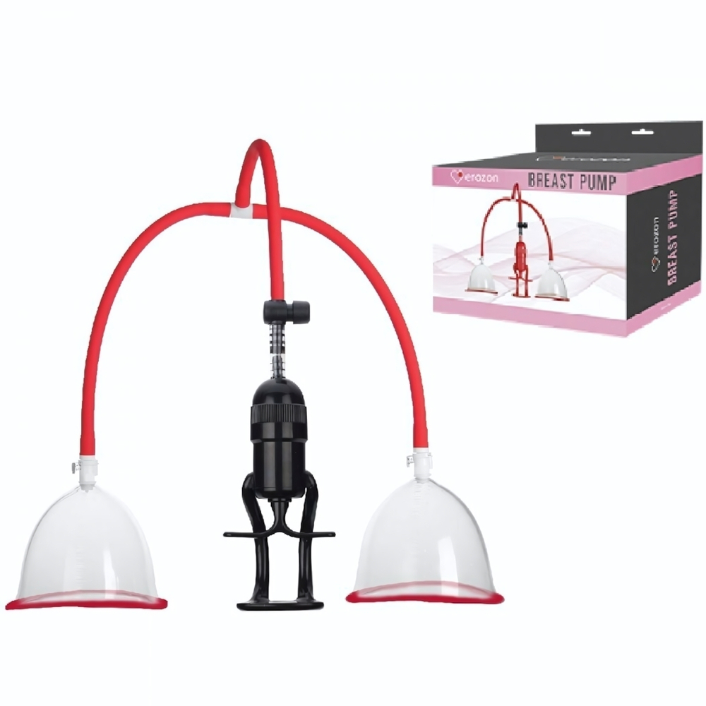 Вакуумная помпа для груди Erozon Breast Pumps