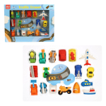 Набор ластиков в картонной коробке, 4 вида микс, С-40360