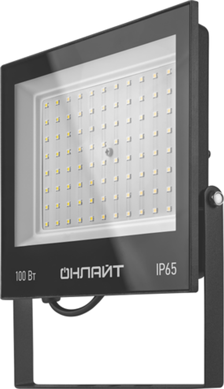 Прожектор светодиодный 61 947 OFL-100-4K-BL-IP65-LED 100Вт 4000К IP65 8000лм черн. ОНЛАЙТ 61947