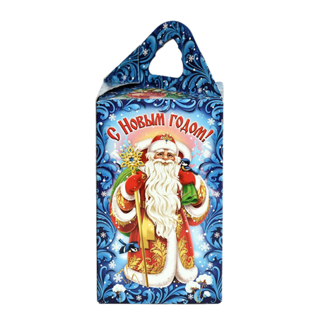 Новогодний подарок Кубик Деда Мороза 230 гр