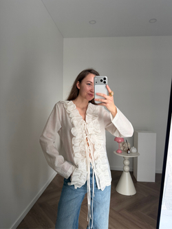 Блуза Pillow айвори