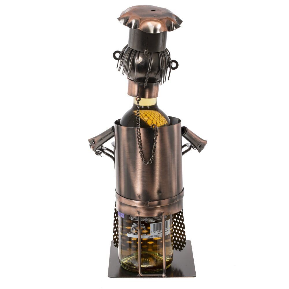 GAEM Подставка для бутылки "Повар", L18 W16 H20 см